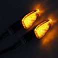 thumbnail image 4 of 4 Uds intermitentes de motocicleta 14LED intermitentes 12V intermitente Universal impermeable para motocicleta Scooter Quad Cruiser todoterreno, 4 of 5