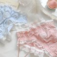 thumbnail image 3 of Ropa interior Lolita linda, bragas sexis de mujer de talla grande, lencería de sirvienta para mujer, bragas de encaje suave, lencería sexy para damas, 3 of 5