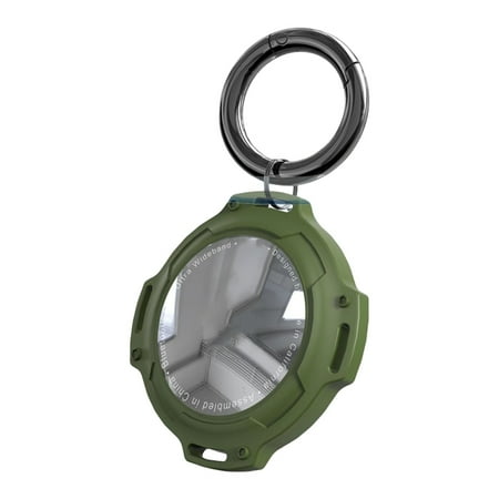 Full Coverage Shell Clear Protector Case Waterproof Holder Shockproof Protective Case Keychain Holder for Trackers