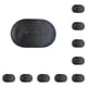 thumbnail image 3 of Bearachild PP y juego de manteles individuales impermeables para decorativa para de comedor, mantel individual para de comedor, negro negro 10Conjunto, 3 of 6