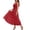 Red(Dress), variant on GUACER Maxi Dresses for Women Smocked Sleeveless Tiered Long Summer Dress Casual Flowy A-Line Beach Vacation Boho Outfits