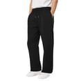 thumbnail image 6 of Men Sweatpants Black Sweatpants Baggy Men's Baggy Sweatpants Wide Leg Lounge Sweat Pants with Pockets, 6 of 6