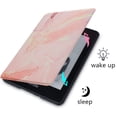 thumbnail image 4 of Funda Inteligente De Concha Delgada Pintada Para Kindle 10th J9G29R 2019 Magnética De Cuero PU Ligera Premium Con Sueño Automático/Despertar, 4 of 4