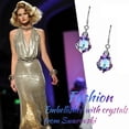 thumbnail image 2 of Irregular Teardrop Dangle Earrings - Perfect for Bridal Weddings, Parties, and Gifts for Ladies, Moms, Daughters, Girlfriends, and More, 2 of 5