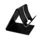 thumbnail image 2 of Soporte para teléfono Soporte de escritorio para tableta de metal Soporte universal antideslizante para teléfono móvil Soporte de mesa, Negro Sweethay EL001420-03, 2 of 2