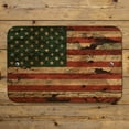 thumbnail image 4 of Rustic American USA Flag Distressed Home Business Office Sign - Wood - 6" x 9" (15.3cm x 22.9cm), 4 of 6
