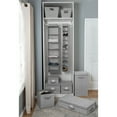 thumbnail image 5 of Simplify 12 Pair Under the Bed Nonwoven Closet Organizer in Heather Gray, 5 of 6