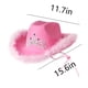 thumbnail image 3 of Sombrero de Vaquero con Luces Led, Sombrero de Papá Noel para Fiesta, Diseño Festivo Iluminado, Accesorio Navideño, Aspecto Festivo Divertido, Talla para Adultos y Niños, 40 X 30 X 10 Cm, Funciona co, 3 of 5