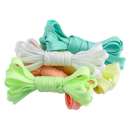 

Peryerana 1 Pair Shoe Laces Luminous Laces Stretchable Shoelaces for Sneakers Boots 80cm Light Yellow