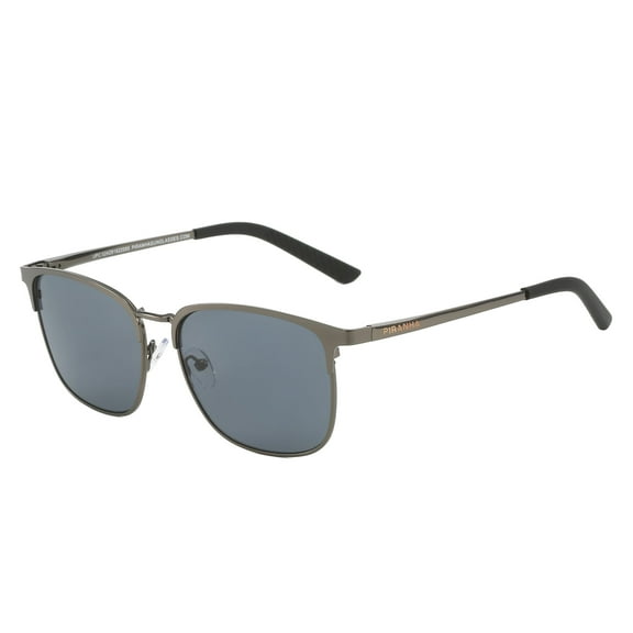 Piranha Eyewear Aspen Square Metal Sunglasses for Men and Women