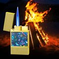 thumbnail image 4 of Rbaofujie Direct Windproof Lighter Elegant Open Flame High-grade Men's Gift Lighter Igniter Household, 4 of 4