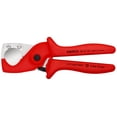 thumbnail image 1 of KNIPEX 90 20 185 PlastiCut® Cortatubos para tubos flexibles y de protección de plástico reforzado con fibra de vidrio 185 mm, 1 of 1