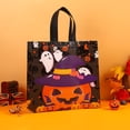thumbnail image 4 of Clearance Under $1.09 Halloween Bags with Handles for Kids, Reusable Non-Woven Trick-or-Treat Candy Bags, Halloween Party Favor Tote Bags, 4 of 5