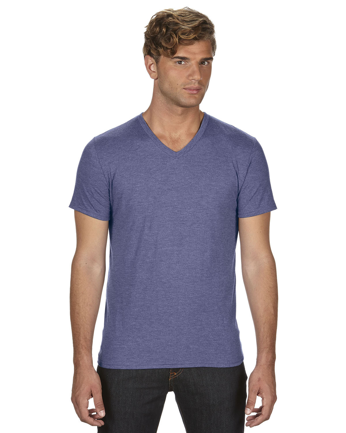 Anvil v neck t shirts Clearance