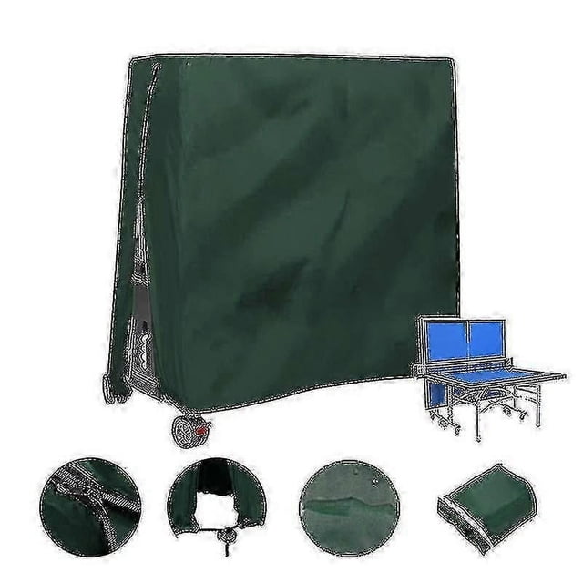 Funda impermeable y antipolvo para mesa de ping pong (165 x 70 x 185 cm) (p20241126464)