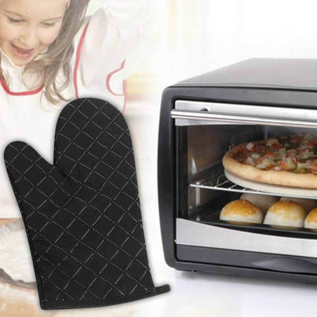TIMIFIS Kitchen Gadgets Kitchen Cooking Microwave Oven Gloves Glove Pot Pad Four-piece Heat Protection Microwave Oven Supplies