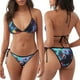thumbnail image 3 of Disketp Lively Cute Turtle para Bañador de Dos Piezas para Mujer, Bikini Sexy Halter String, Conjunto de Bikini en Triángulo, 3 of 6
