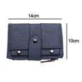 thumbnail image 2 of Cartera pequeña de piel suave para mujer con bloqueo RFID y tarjetero, 2 of 5