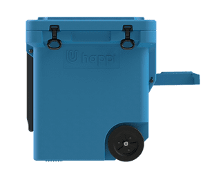 Happi Cooler Oasis , Game Table & Ice Chest , Portable & Durable, Perfect for Camping & Tailgating (Blue)