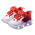 thumbnail image 4 of Zshosam Big Kids Shoes Kids Shoes for Boys Non-Slip Shoes Lightweight Boys Fashion Sneakers Trendy Size 8,(White Toddler 8), 4 of 5