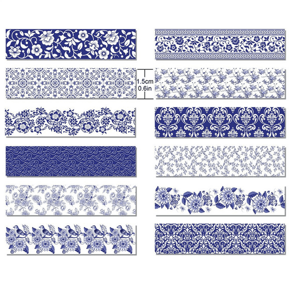 12 Rolls Mermaid Washi Tape Scrapbooking Supplies Masking Tape Cinta Adhesiva Decorativa Diary Decoration Kawaii
