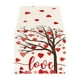 thumbnail image 2 of Valentine's Day Table Runner Super Soft Tablecloth For Catering Wedding Kitchen Party Holiday Picnic Home Decor 13x72 Inch Long Romantic Heart Art Texture, 2 of 6