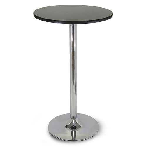 Pub Table, Black and Chrome