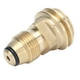 thumbnail image 2 of Wchiuoe Adaptateur de Vanne de Service, Adaptateur de Raccords en Laiton pour Réservoir de Propane Convertit la Vanne de Service du Réservoir LP en Tuyau Type1 QCC1, Adaptateur de Réservoir de Propane, 2 of 8