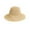 Beige, variant on Deago Summer Straw Beach Sun Hats for Women UV Protection Wide Brim Travel Foldable Fringed Bucket Hat (Coffee)