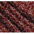 thumbnail image 3 of Soimoi Cotton Poplin Fabric Dot,Leaves & Floral Print Sewing Fabric Yard 56 Inch Wide, 3 of 7
