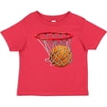 thumbnail image 3 of Inktastic Basketball Swish Boys or Girls Baby T-Shirt, 3 of 5