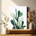 thumbnail image 6 of Green Cactus Decor Art/Canvas Print，Suitable for Living Room， Bedroom， Office， Dining Room， Kitchen， Hallway， Entryway， Study， Bathroom and as a Modern Wall Art Decoration with Natural Botanic Theme., 6 of 8