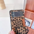 thumbnail image 4 of for Samsung Galaxy Z Flip 4 2022 Case,Cute Fashion Sexy Leopard Design with Lanyard Luxury Leather + Hard PC Bumper Ultra-Thin Flip Protector for Galaxy Z Flip 3 5G 2022 Women Girls, 4 of 16