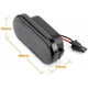 thumbnail image 3 of Luz LED dinámica de posición lateral, repuesto intermitente de humo negro para FORD/SEAT/SKODA/VW/LUXFACTORY, negro, 3 of 5