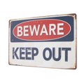 thumbnail image 3 of Miangastore Warning Sign Assorted Color 1Pack Rectangular 11.87X7.90X0.08In, 3 of 8