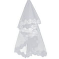 thumbnail image 1 of Nuevo velo largo de encaje para novia, gasa con lentejuelas, encaje, vestido blanco, accesorios de boda (blanco roto), 1 of 7