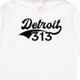 thumbnail image 3 of Inktastic Detroit 313 Toddler Hoodie, 3 of 4