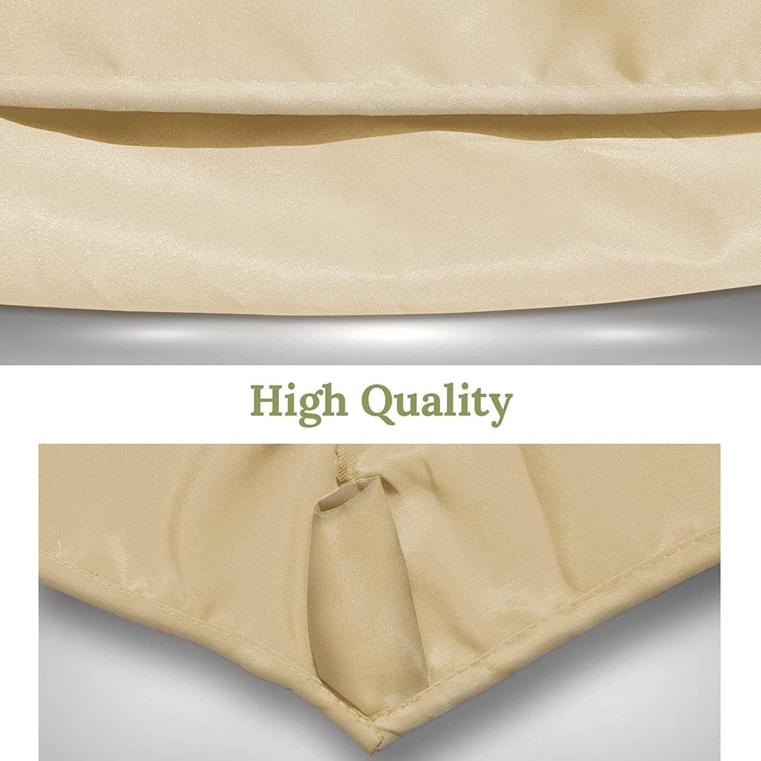 SOLAXO 9ft Umbrella Cover Only for 8 Rib Outdoor Patio Umbrella Replacement Canopy Top