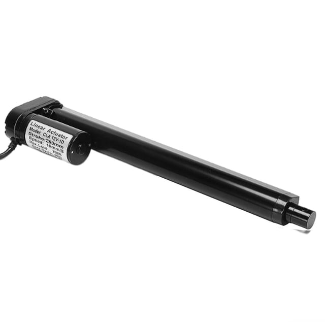 Riwesomey Actuador lineal de 12V, varilla de empuje escalable, de alta velocidad, Motor lineal, controlador de motores eléctricos Herramientas eléctricas Riwesomey TO010152-01