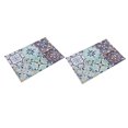 thumbnail image 1 of Autocollants de Carreaux, Autocollants de Carreaux de Sol Rétro Autocollants Imperméables Couleur Vive PVC pour Balcon Gris Pâle avec Bordure Dorée, Vert Foncé avec Bordure Dorée, 1 of 8