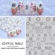 thumbnail image 3 of Pegatinas para decoración de uñas con letras del alfabeto, calcomanías para uñas, suministros para uñas, pegatinas autoadhesivas, decoraciones para manicura, 8 hojas, 3 of 6