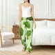 thumbnail image 4 of Balery Broccoli 3 Pantalones de pijama para mujer, pijamas ultraligeros, pantalones de estar por casa-Small, 4 of 6