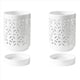 thumbnail image 1 of 2X Macetas para OrquíDeas con Agujeros, Maceta de CeráMica para OrquíDeas de 4 Pulgadas para Trasplante, Maceta para Flores en Interiores y Exteriores, Color Transpirable, 1 of 5