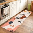 thumbnail image 2 of Western Boho 2'x6' Runner Rugs for Hallway Kitchen Bedside Non Slip Washable, Modern Abstract Horse Cactus Plant Offwhite Entryway Rug Runners with Rubber Backing, Long Carpet Runner for Laundry Room, 2 of 8