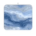 thumbnail image 4 of Iauyy Dish Drying Mat for Kitchen Counter, Super Absorbent & Hanging 16x18 / 18x24 Inch (S/M) Create An Elegant Backdrop, 4 of 8