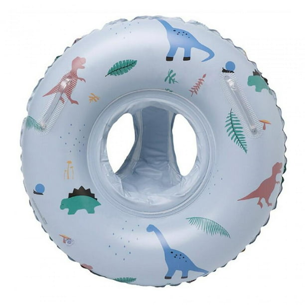 Flotador De Piscina Infantil, Entrenador De Natación, Inflable, Grueso, Flotador De Piscina Para Bebé, Asiento De Dinosaurio Azul Sunnimix Piscina de flotación