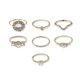 thumbnail image 2 of Anillos para mujer, regalos para mujer, nuevo anillo grande con incrustaciones que combina con todo, anillo de moda, collar de moda, 2 of 5