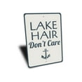thumbnail image 3 of Lake Hair Dont Care Novelty Decor, Metal Wall Sign - 10x14 Inches, 3 of 4