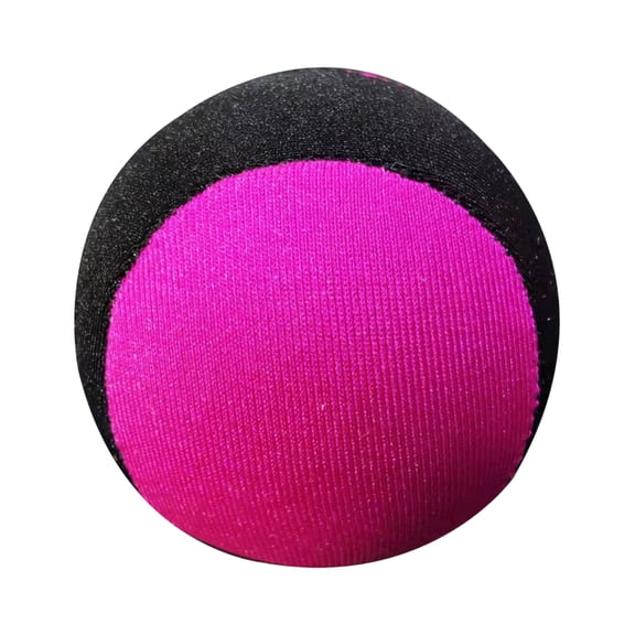 High Bounce Water Skipping Ball Set Soft Outdoor Sports Jumping Balls for Beach Lake and Swimming Pool Interactive Summer Fun Athletics Equipment 1PCS Hot Pink L