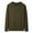 Army Green, variant on Men's Organic Cotton Long Sleeve Crew Thermal Base Layer Essential Hypoallergenic Tagless Comfort Year-Round Layering Piece Double-Stitched Durability Eco-Technical Fabric